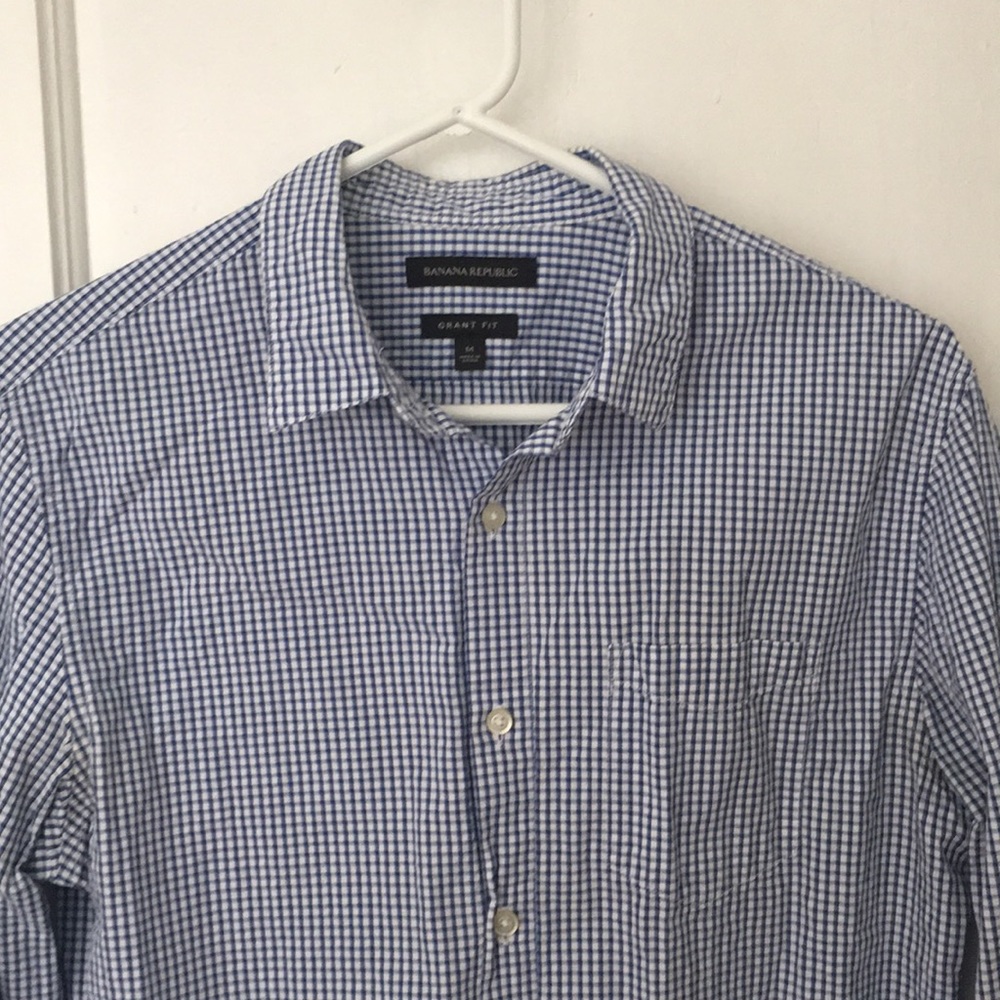 banana republic button down
